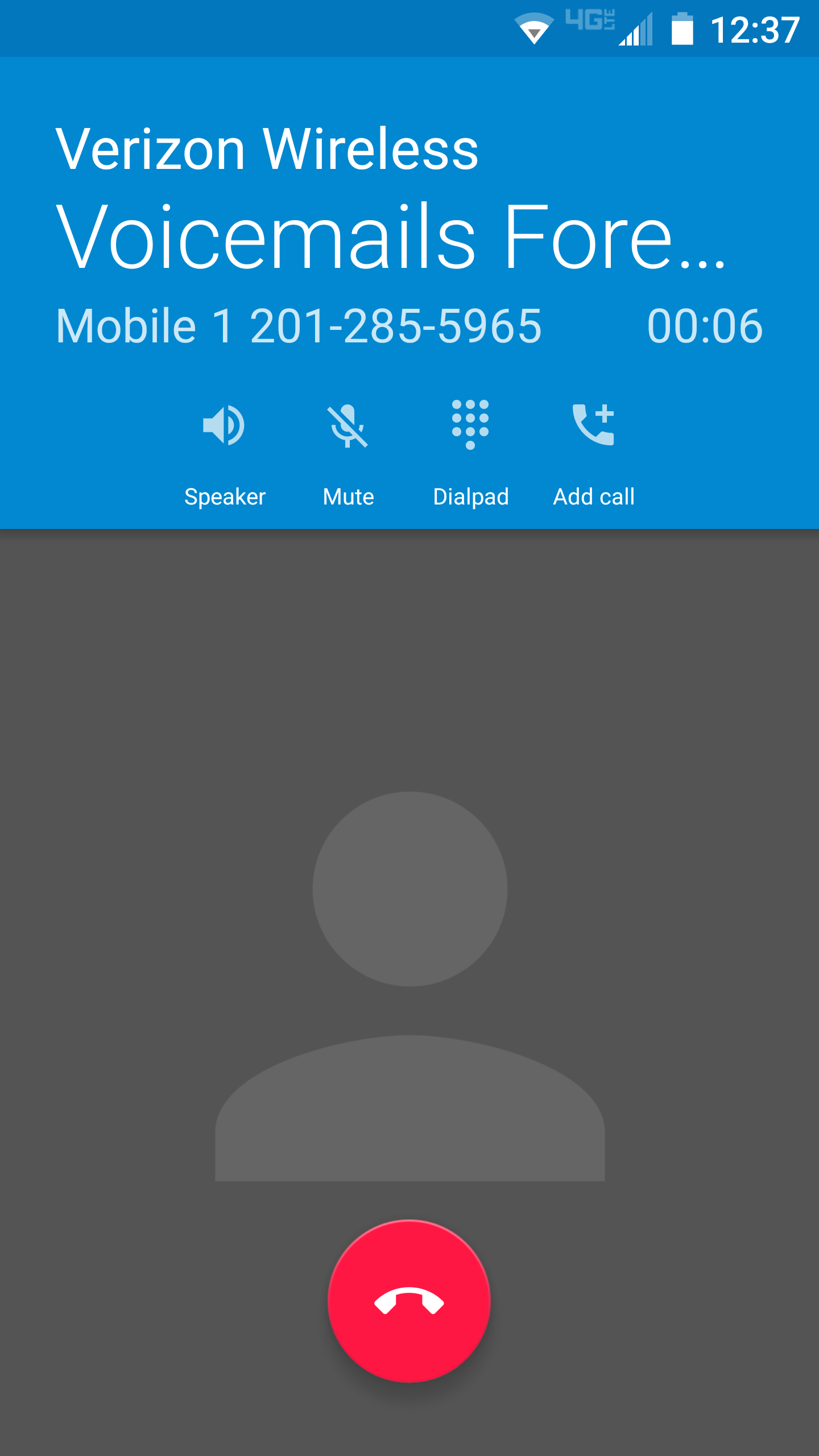 verizon voicemail from landline